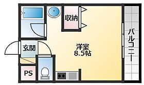 プロムナードみささぎ  ｜ 大阪府羽曳野市野々上3丁目（賃貸マンション1R・2階・21.00㎡） その2