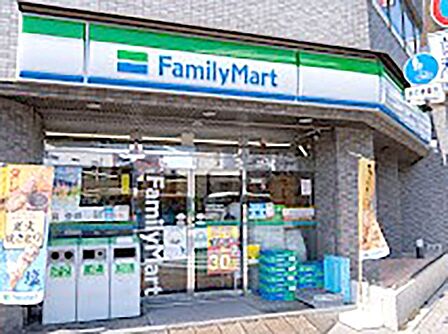 コンビニ 170m ファミリーマート 新江古田駅前店