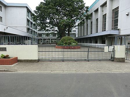 中学校 470m 練馬区立関中学校
