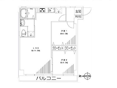 間取り：間取り