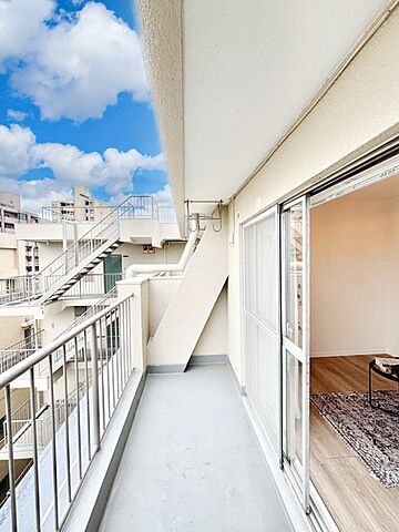 バルコニー 小金井ハイツ 7階/-