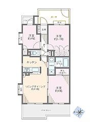 間取図画像 3LDK