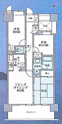 ライオンズタワー片瀬江ノ島 3LDKの間取図画像