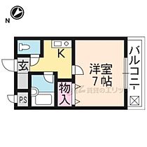 滋賀県大津市月輪１丁目（賃貸マンション1K・4階・20.41㎡） その2