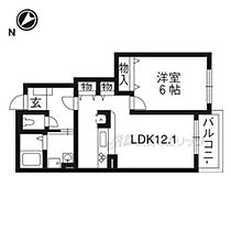 グランドチルドレン 104 ｜ 滋賀県大津市大江５丁目（賃貸アパート1LDK・1階・45.72㎡） その2