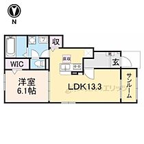 滋賀県甲賀市甲南町野田（賃貸アパート1LDK・1階・50.01㎡） その2