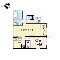 セレジェンド今津 101 ｜ 滋賀県高島市今津町今津（賃貸アパート1LDK・1階・50.87㎡） その2