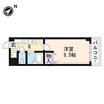 滋賀県草津市西渋川１丁目（賃貸マンション1K・5階・26.44㎡） その2