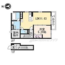 滋賀県大津市美崎町（賃貸アパート1LDK・1階・51.54㎡） その1