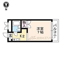 滋賀県大津市音羽台（賃貸マンション1K・2階・19.00㎡） その2