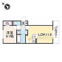 滋賀県近江八幡市堀上町（賃貸アパート1LDK・1階・41.69㎡） その2