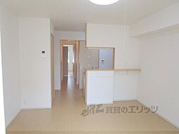 JR湖西線 堅田駅 徒歩25分の賃貸アパート 2階1LDKのリビング/ダイニング