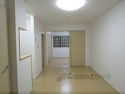 JR湖西線 安曇川駅 徒歩4分の賃貸アパート 2階1LDKのリビング/ダイニング