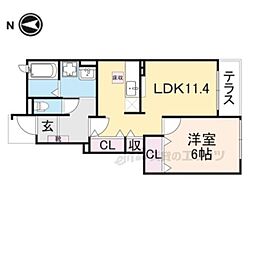 🉐敷金礼金0円！🉐ピュール　長浜Ｂ