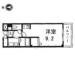 ファウンダーオブティー 1Kの間取図画像