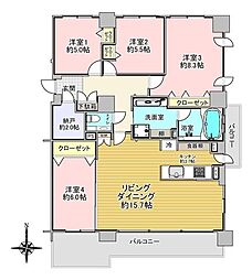 間取図画像 4LDK