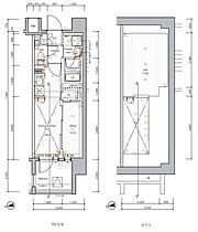 PREMIUM CUBE 池袋本町 701 ｜ 東京都豊島区池袋本町３丁目17-12（賃貸マンション1DK・7階・25.74㎡） その2