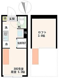 間取図画像 ワンルーム