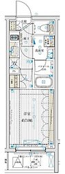 ブライズ笹塚 1Kの間取図画像