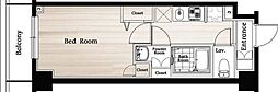 Nステージ鶴見 1Kの間取図画像