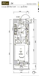 板橋区徳丸3丁目マンション 1Kの間取図画像
