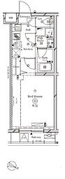 Raffistar志村坂下 1Kの間取図画像