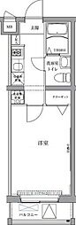 エスパシオ西高島平 1Kの間取図画像