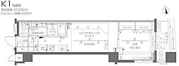 ZOOM大塚 1LDKの間取図画像