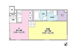 SILVERADOSPRINGS 1Kの間取図画像