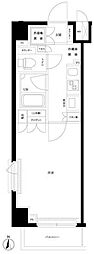 ルーブル錦糸町参番館 1Kの間取図画像