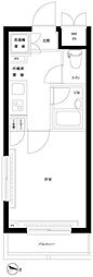 ルーブル新宿西落合参番館 1Kの間取図画像