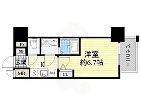 エスリード大阪上本町グリーズ  ｜ 大阪府大阪市天王寺区味原町14番13号（賃貸マンション1K・15階・22.42㎡） その2