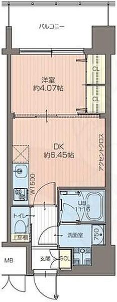 プレジオ布施EURO ｜大阪府東大阪市足代北１丁目(賃貸マンション1DK・13階・28.80㎡)の写真 その2