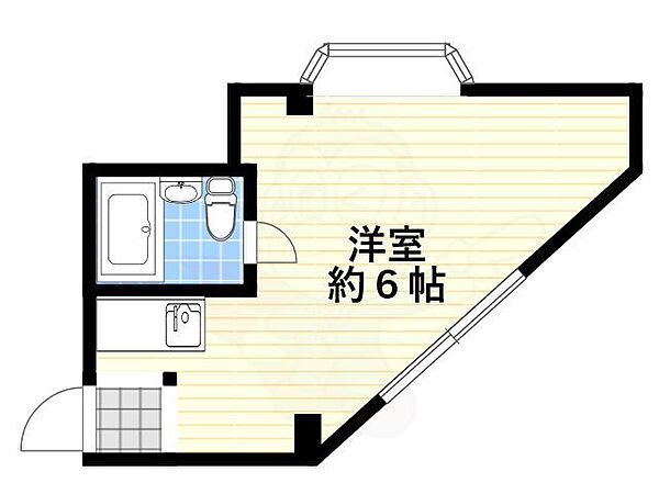 ノアーズアーク今里 ｜大阪府大阪市東成区大今里西３丁目(賃貸マンション1R・2階・15.14㎡)の写真 その2