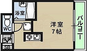 大阪府大阪市生野区小路東６丁目（賃貸マンション1R・6階・19.66㎡） その2