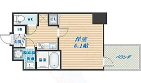 プレサンス上町台クレスト  ｜ 大阪府大阪市天王寺区上汐３丁目6番6号（賃貸マンション1K・9階・21.32㎡） その2