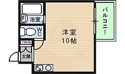 エクセス2020 ワンルームの間取図画像
