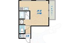 プロムナード瑞起 ワンルームの間取図画像