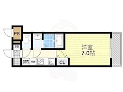 LIVIAZOSAKAVerite 1Kの間取図画像