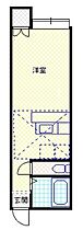 新潟県新発田市中曽根町１丁目（賃貸アパート1K・1階・24.57㎡） その2