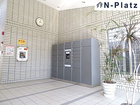 留守中のお荷物の受け取りは宅配ボックスをご利用頂けます♪