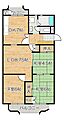 明石大窪住宅2号棟4階480万円