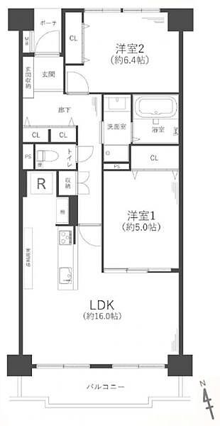 リビング/ダイニングを拡大表示