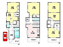 福島区鷺洲3丁目中古戸建