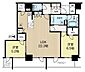 間取り：2LDK+2S（納戸）専有面積81.53m2、バルコニー面積6.86m2 ●最上階のプレミアムフロア●広々81.53m2のお部屋♪