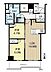 間取り：18階南西角部屋3ＬＤＫ