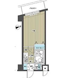 フェニックス笹塚弐番館 1Kの間取図画像