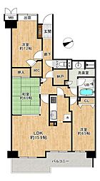 間取図画像 3SLDK