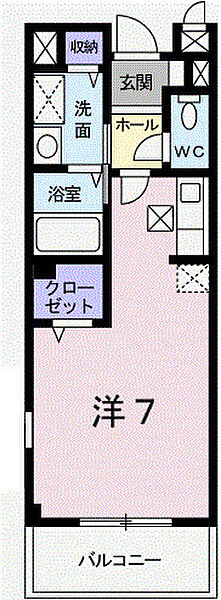 エメラルド雅II 103｜兵庫県姫路市神和町(賃貸アパート1R・1階・25.25㎡)の写真 その2