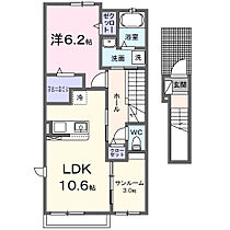 フラッツ・アイVI 205 ｜ 兵庫県姫路市三左衛門堀東の町51（賃貸アパート1LDK・2階・51.64㎡） その2